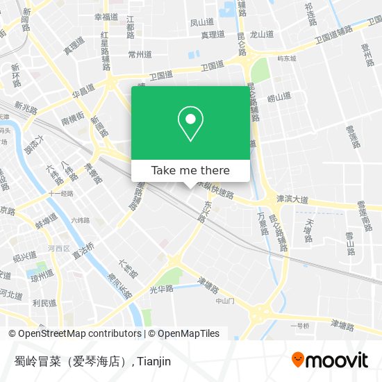 蜀岭冒菜（爱琴海店） map