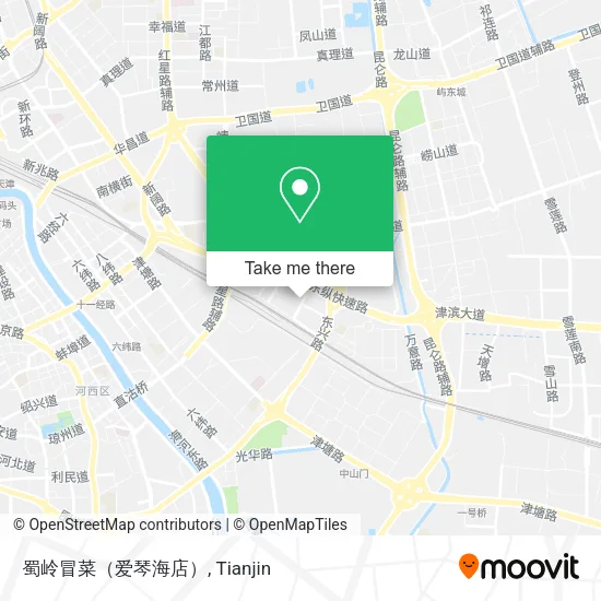 蜀岭冒菜（爱琴海店） map