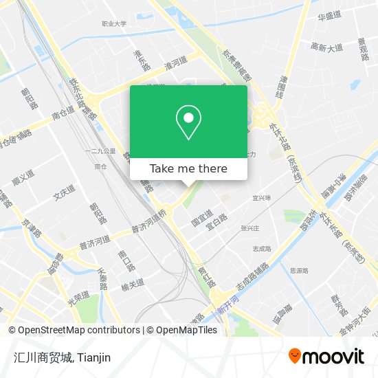 汇川商贸城 map