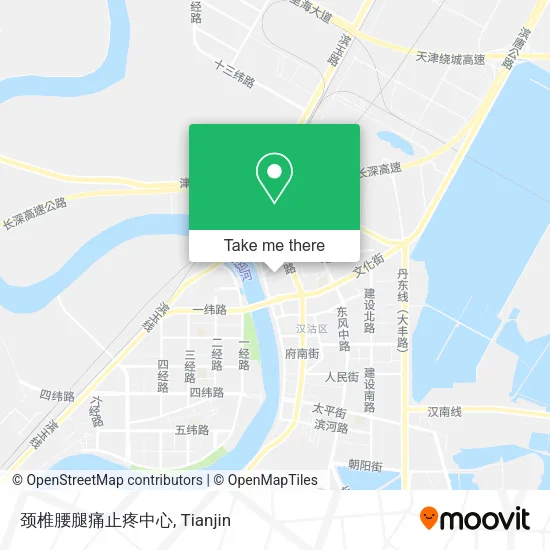 颈椎腰腿痛止疼中心 map