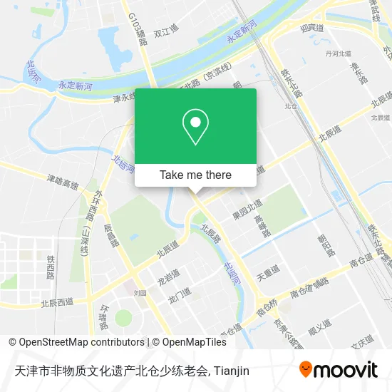 天津市非物质文化遗产北仓少练老会 map