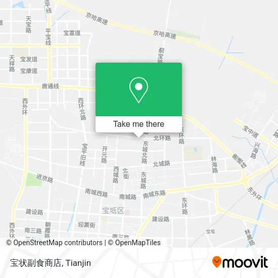 宝状副食商店 map