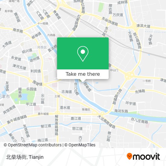 北柴场街 map