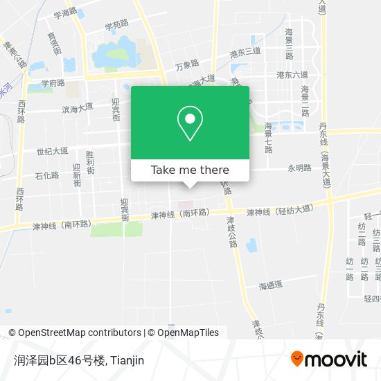 润泽园b区46号楼 map