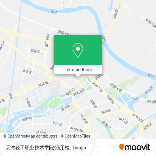 天津轻工职业技术学院-涵用楼 map