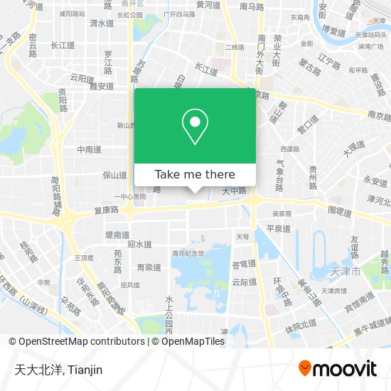 天大北洋 map