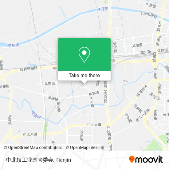中北镇工业园管委会 map