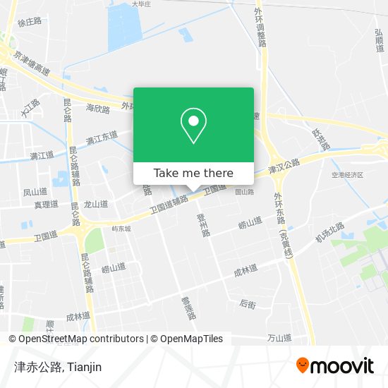 津赤公路 map