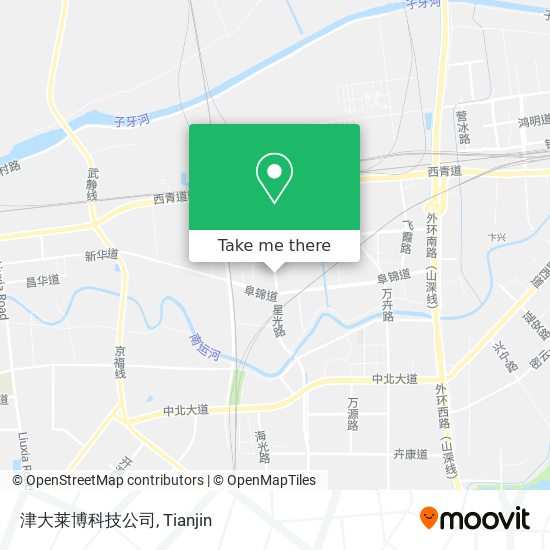 津大莱博科技公司 map