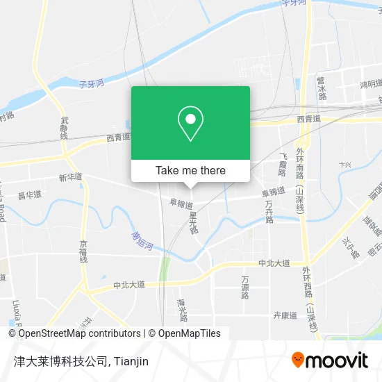 津大莱博科技公司 map