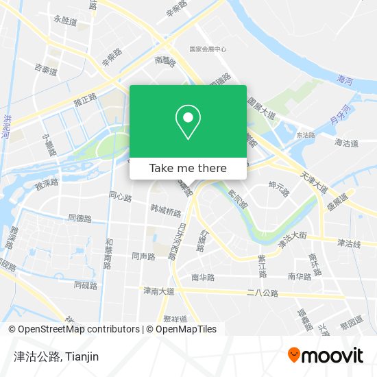 津沽公路 map