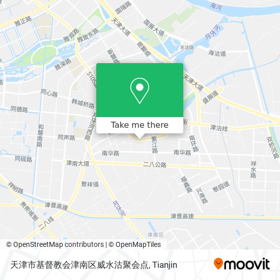 天津市基督教会津南区威水沽聚会点 map