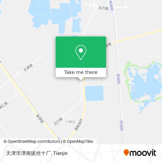 天津市津南拔丝十厂 map