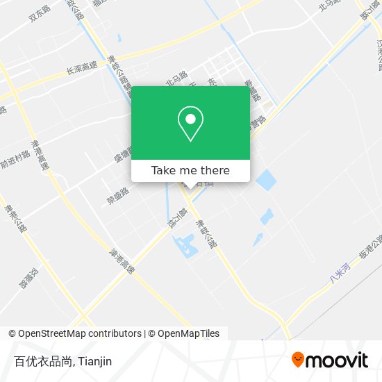 百优衣品尚 map
