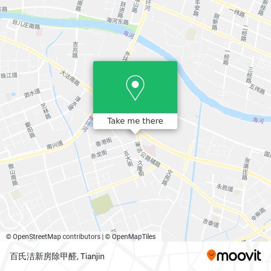 百氏洁新房除甲醛 map