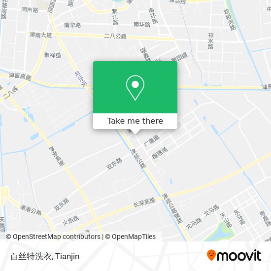 百丝特洗衣 map