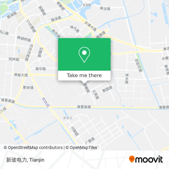 新玻电力 map
