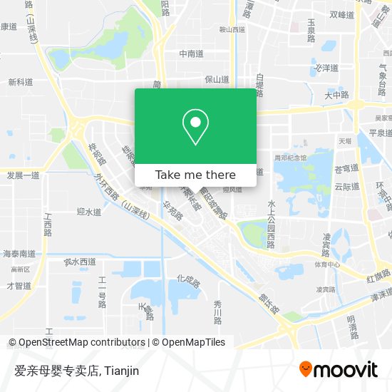 爱亲母婴专卖店 map