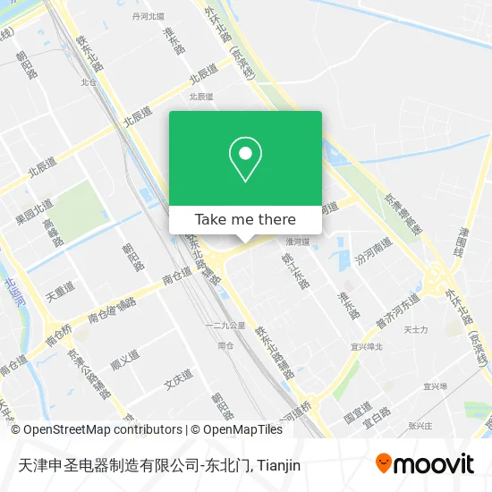 天津申圣电器制造有限公司-东北门 map
