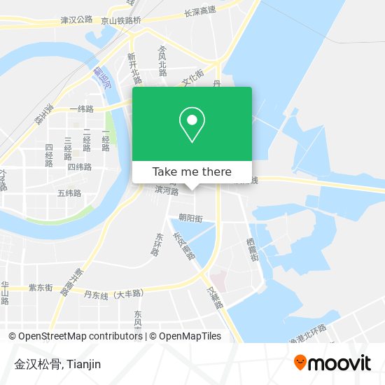 金汉松骨 map
