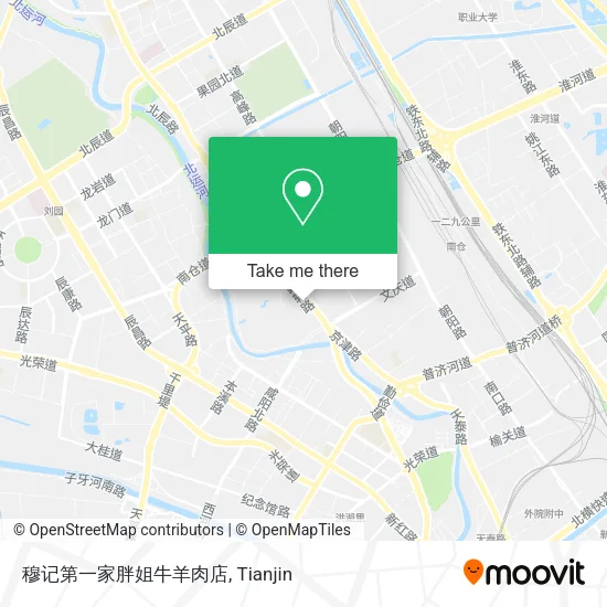 穆记第一家胖姐牛羊肉店 map