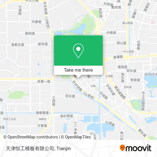 天津恒工模板有限公司 map