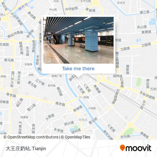 大王庄奶站 map