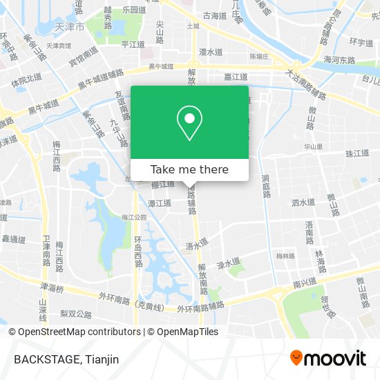 BACKSTAGE map