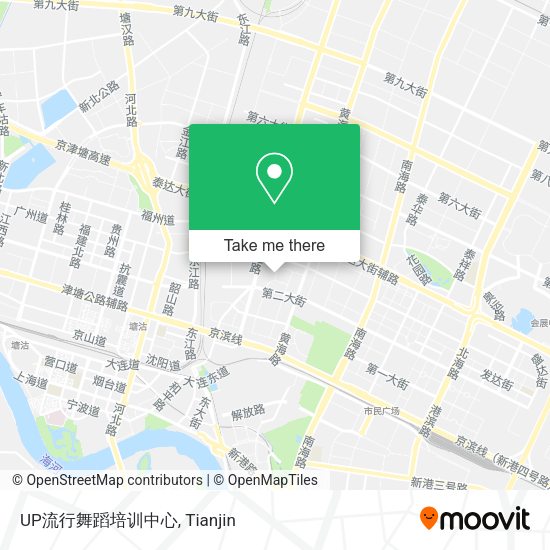 UP流行舞蹈培训中心 map
