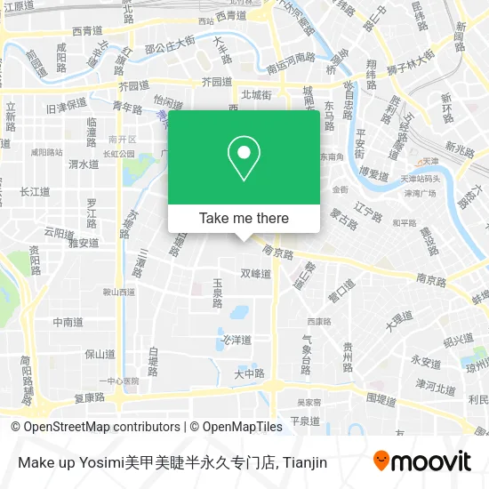 Make up Yosimi美甲美睫半永久专门店 map