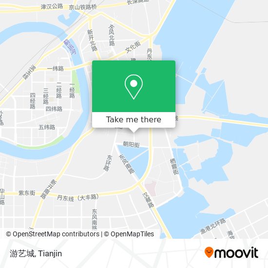 游艺城 map