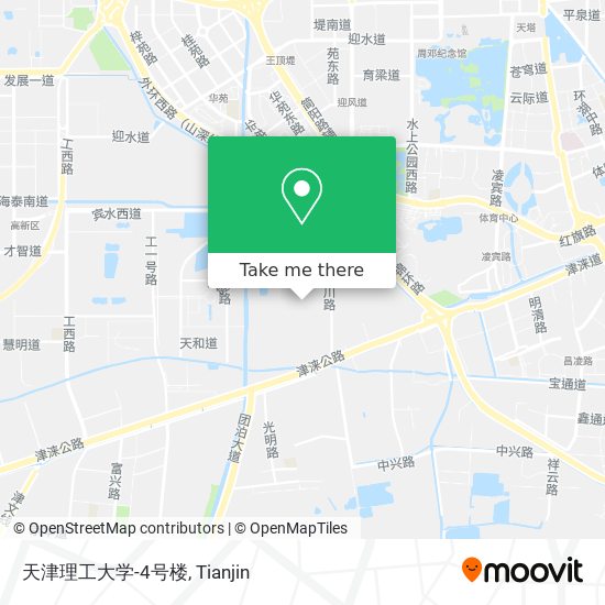 天津理工大学-4号楼 map