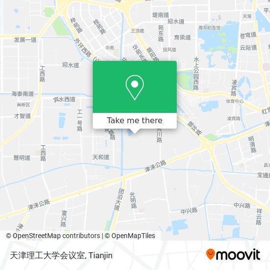 天津理工大学会议室 map