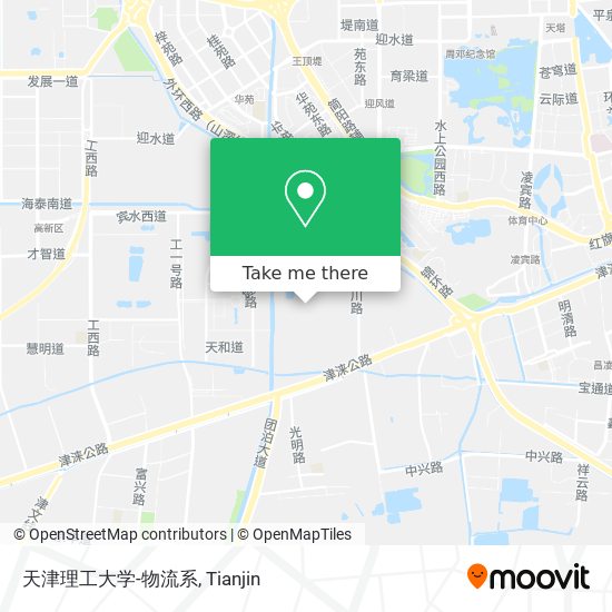 天津理工大学-物流系 map