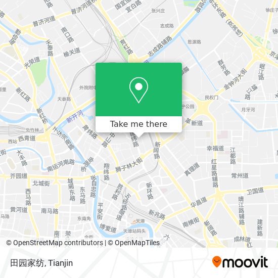 田园家纺 map