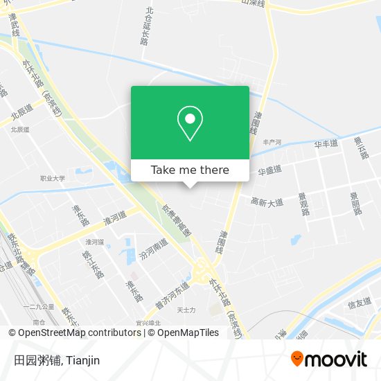 田园粥铺 map