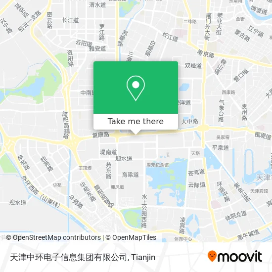 天津中环电子信息集团有限公司 map