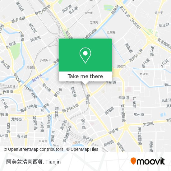 阿美兹清真西餐 map