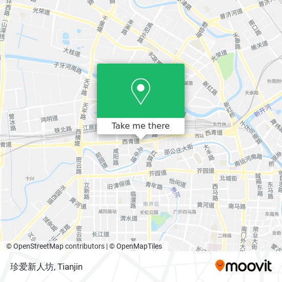 珍爱新人坊 map