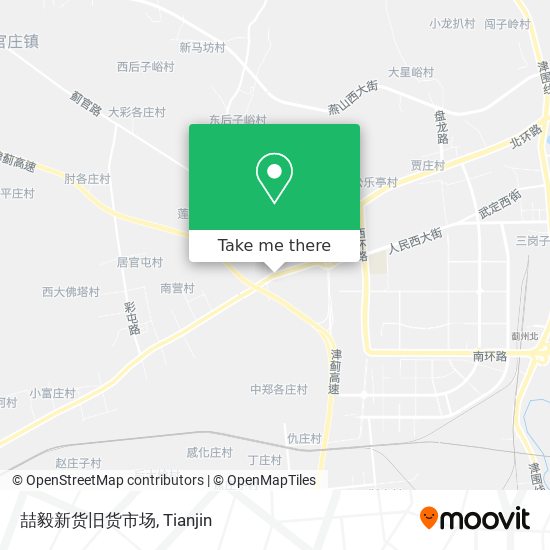 喆毅新货旧货市场 map