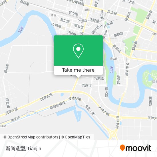 新尚造型 map