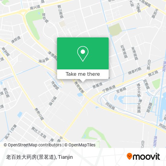 老百姓大药房(景茗道) map