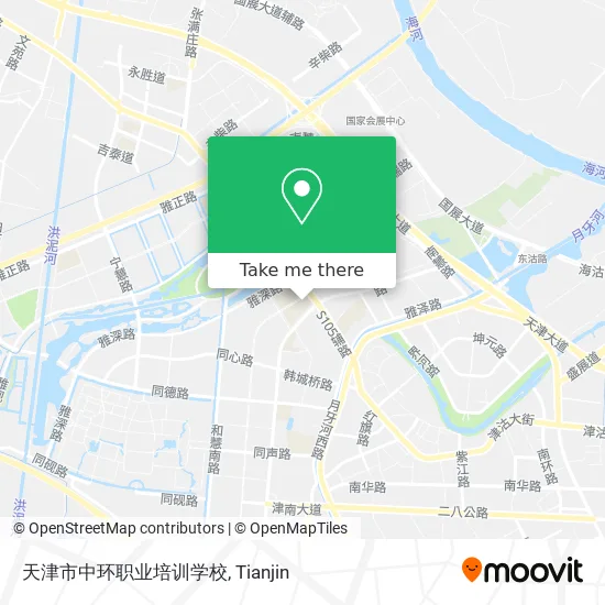 天津市中环职业培训学校 map