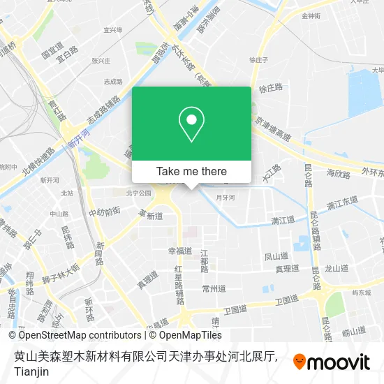 黄山美森塑木新材料有限公司天津办事处河北展厅 map