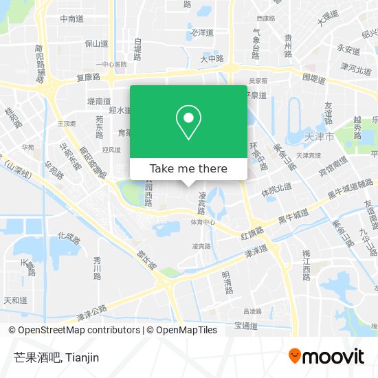 芒果酒吧 map