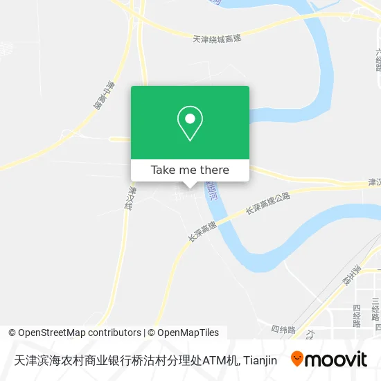 天津滨海农村商业银行桥沽村分理处ATM机 map
