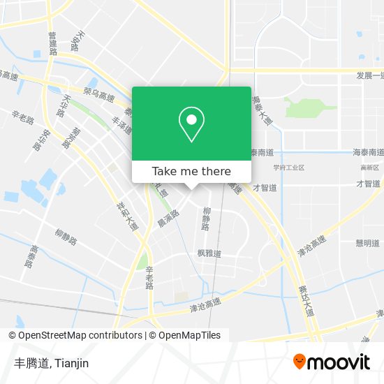 丰腾道 map