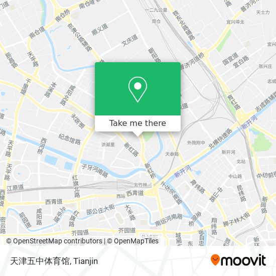 天津五中体育馆 map