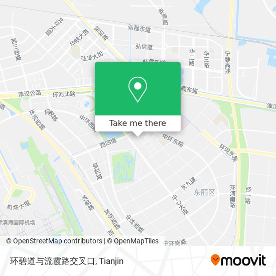 环碧道与流霞路交叉口 map