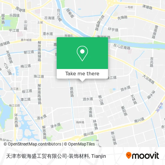 天津市银海盛工贸有限公司-装饰材料 map